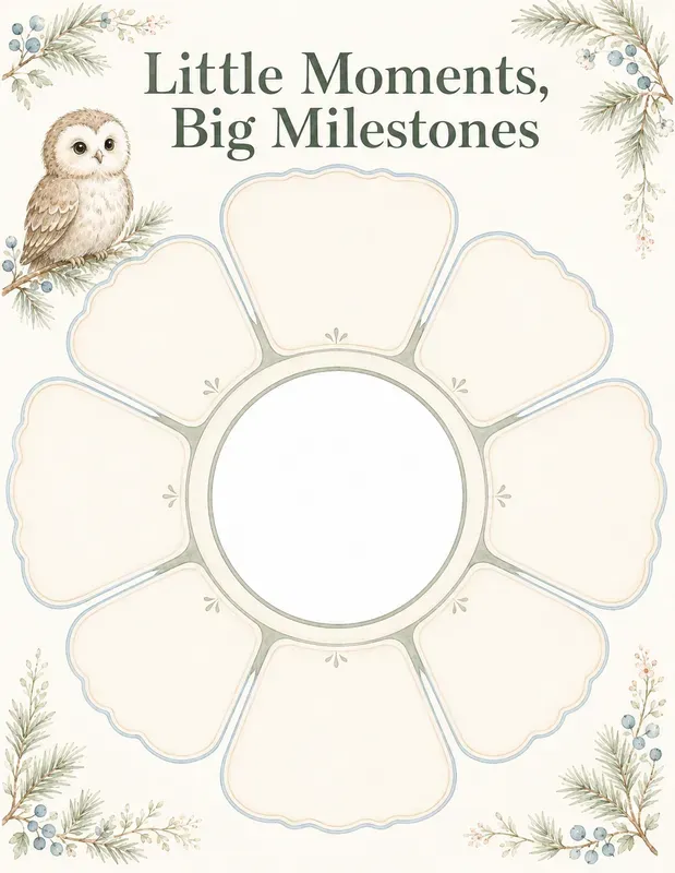 Woodland Baby Milestone Wheels