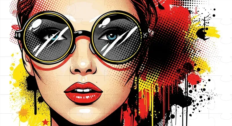Bold Popart Vector Scenes