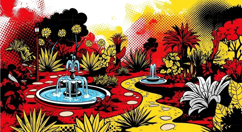 Bold Popart Vector Scenes