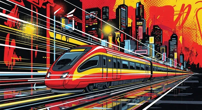 Bold Popart Vector Scenes