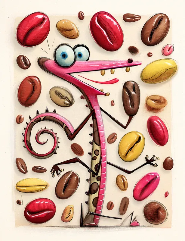 Surreal Mocha Pet Art