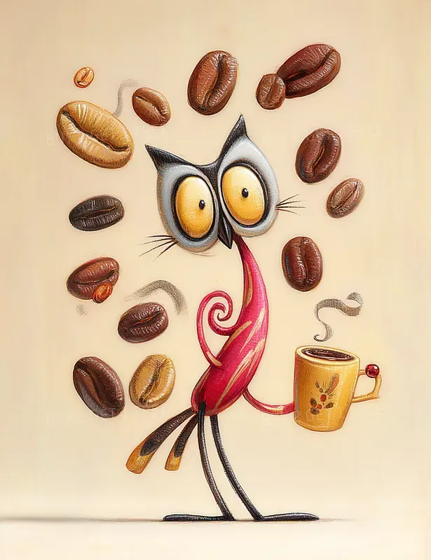 Surreal Mocha Pet Art