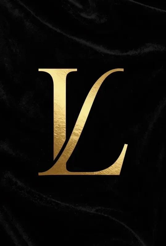 Luxury Gold Foil Monogram Logos