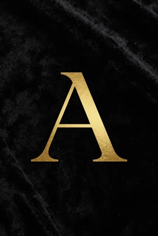 Luxury Gold Foil Monogram Logos