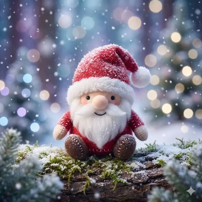 Whimsical Winter Gnome Characters
