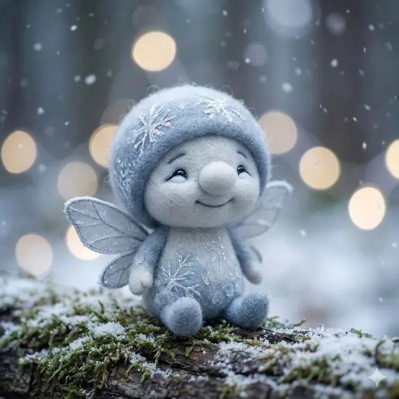 Whimsical Winter Gnome Characters