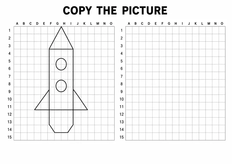 Copy The Picture Worksheets