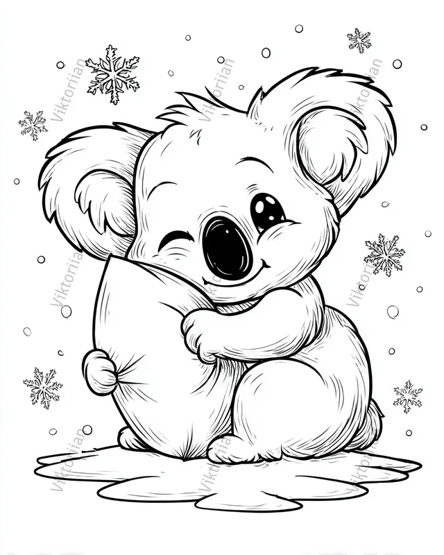 Cozy Kids Coloring Book Pages