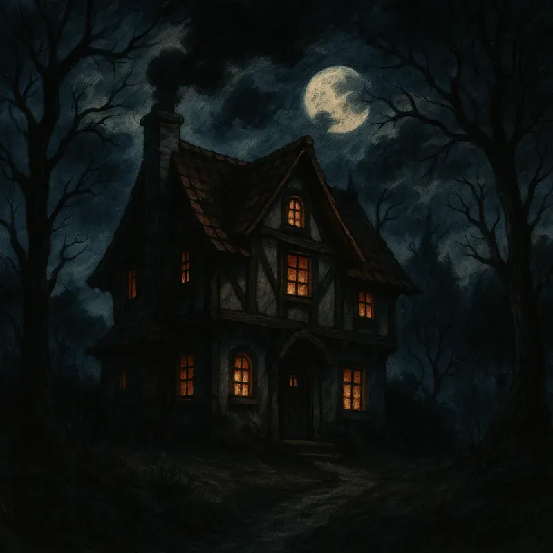 Gothic Mystery Style Illustrations