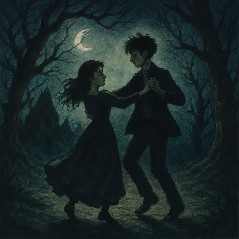 Gothic Mystery Style Illustrations