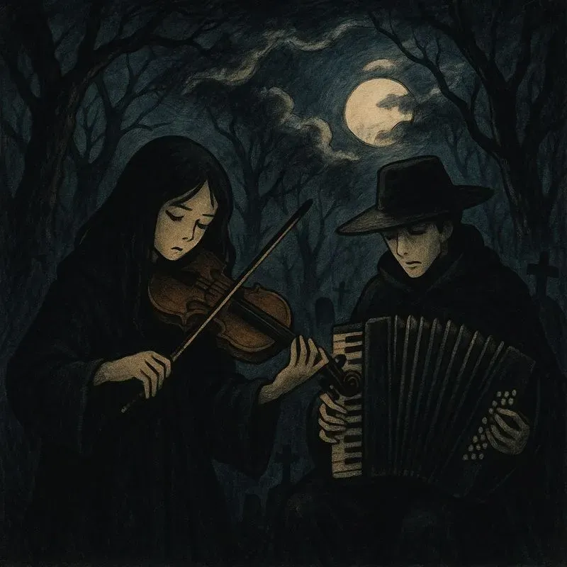 Gothic Mystery Style Illustrations