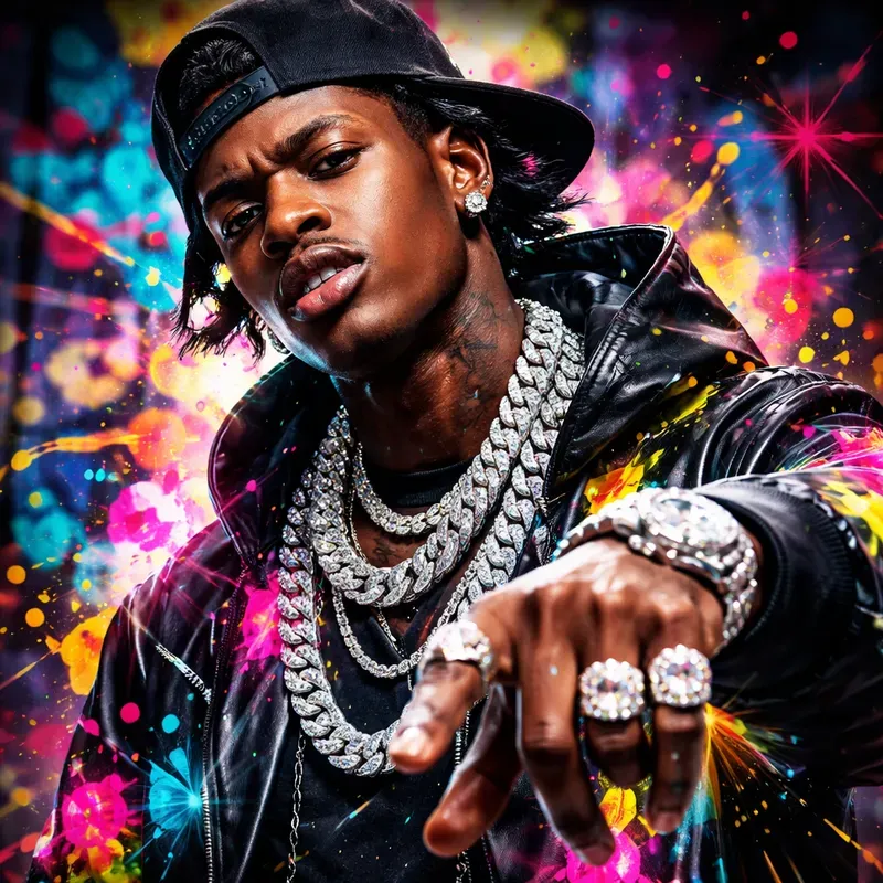 Neon Street Art Fashion Portrait Packs