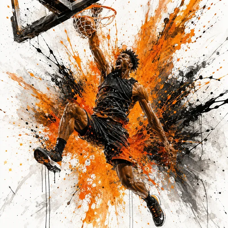 Explosive Emotion Splash Art Generator