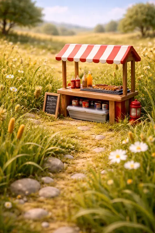 Plastic Bucolic Scenes