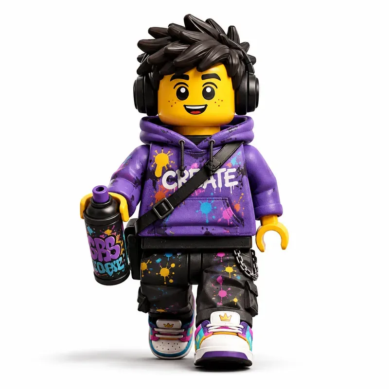 Luxury Legostyle Fashion Minifigures