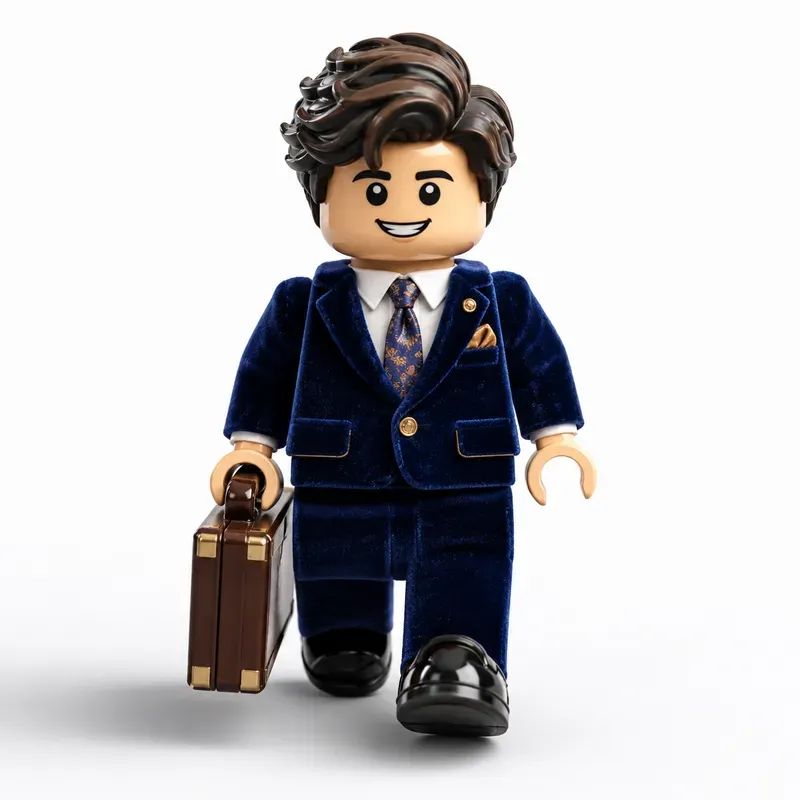 Luxury Legostyle Fashion Minifigures