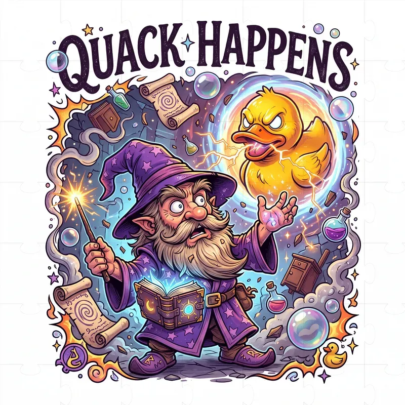 Funny Fantasy Gnome Tshirt Art
