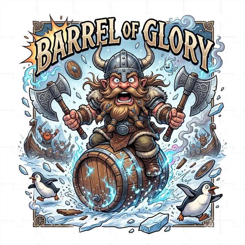 Funny Fantasy Gnome Tshirt Art
