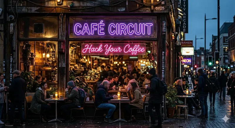 Neon Sign Coffee Shops