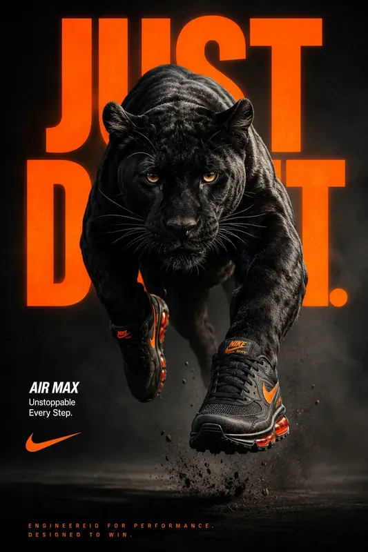 Surreal Animal Brand Advertisement Generatives
