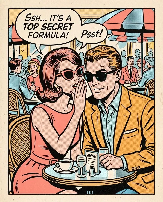 Vintage Pop Art Comic Illustrations