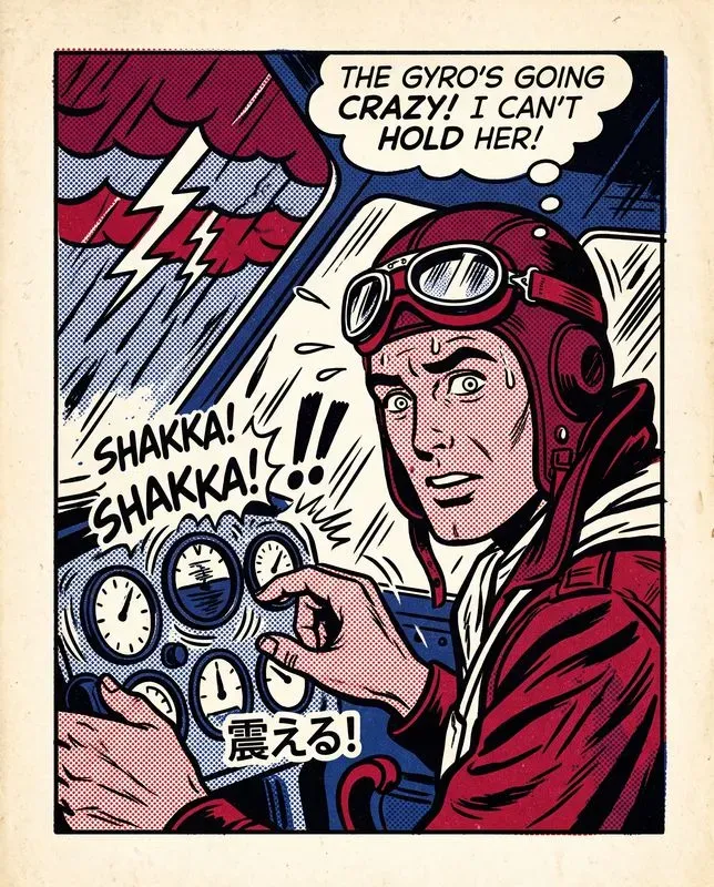 Vintage Pop Art Comic Illustrations