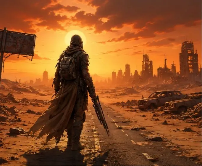 Postapocalyptic Desert Survivors