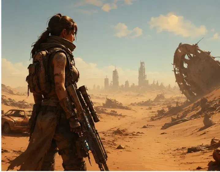 Postapocalyptic Desert Survivors