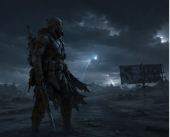 Postapocalyptic Desert Survivors