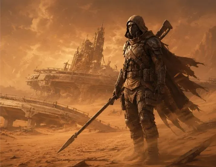 Postapocalyptic Desert Survivors
