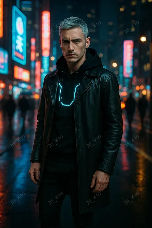 Realistic Urban Portraits At Night