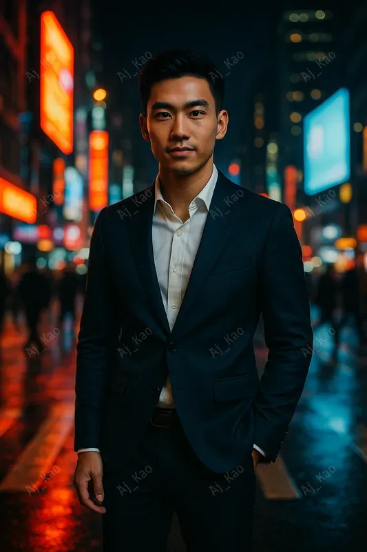 Realistic Urban Portraits At Night