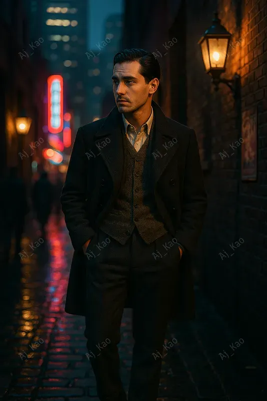 Realistic Urban Portraits At Night