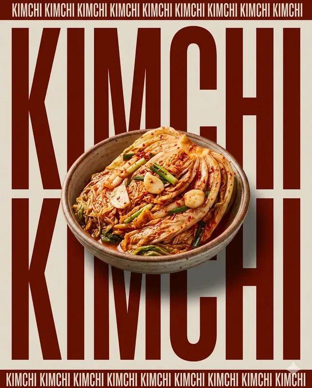 Bold Typography Food Poster Generator