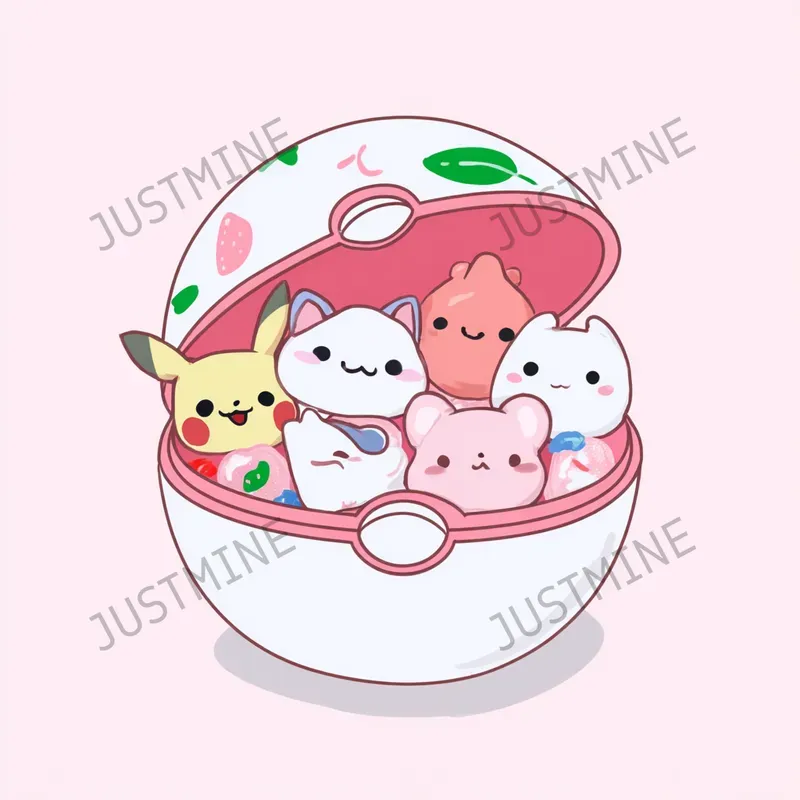Playful Cartoon Cute Package Cliparts