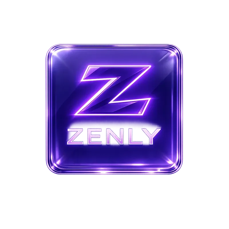 Neon Glass Logo Badge Generator