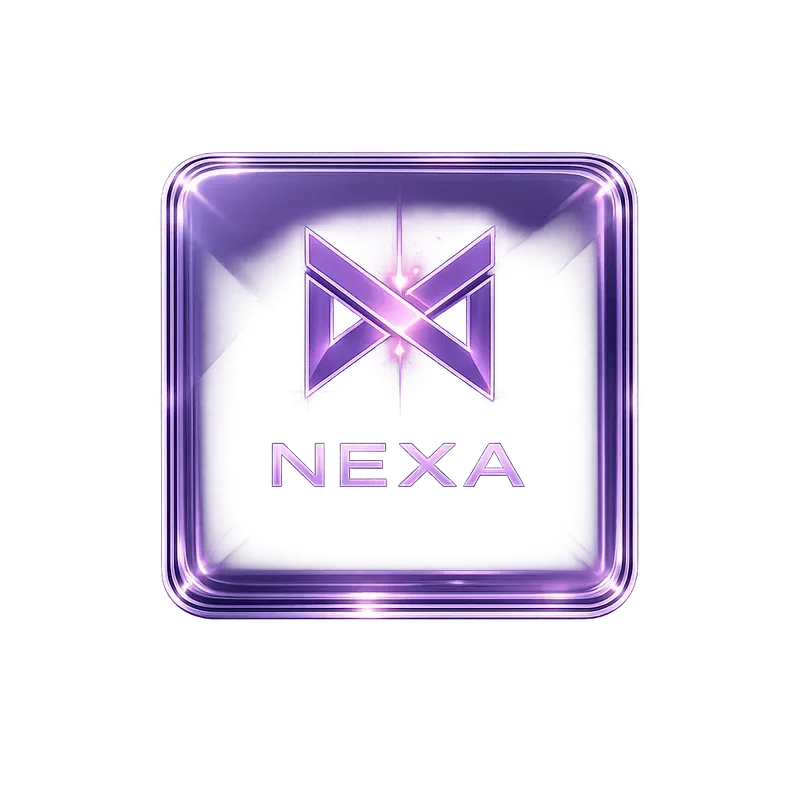 Neon Glass Logo Badge Generator