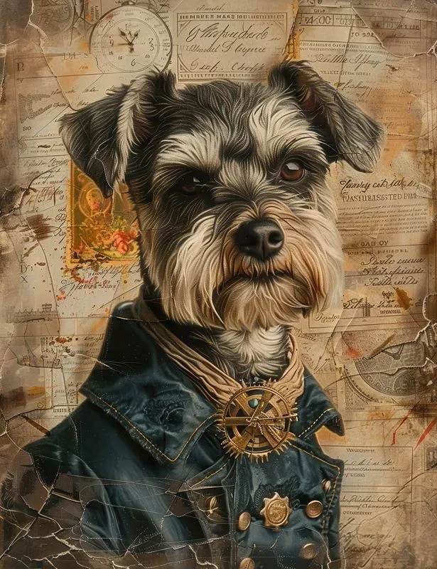 Victorian Steampunk Dog Junk Journals