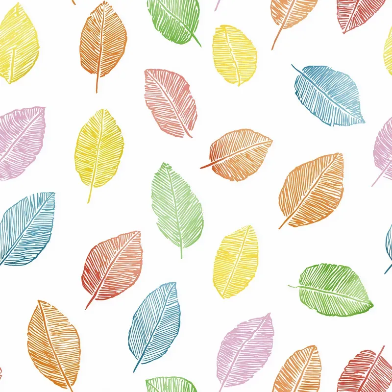 Vintage Floral Stamp Seamless Patterns