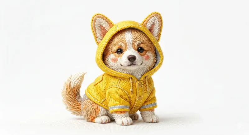 3D Puffy Embroidery Cute Character Creations