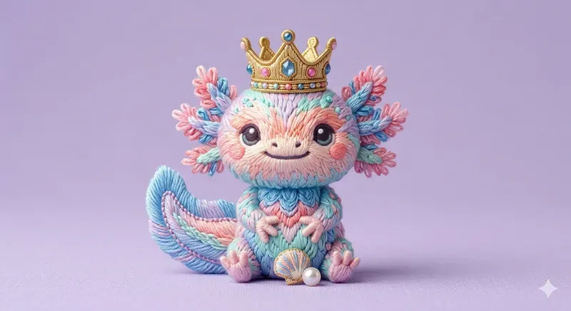 3D Puffy Embroidery Cute Character Creations