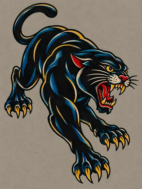 Classic Sailor Jerry Tattoo Flash Sheets