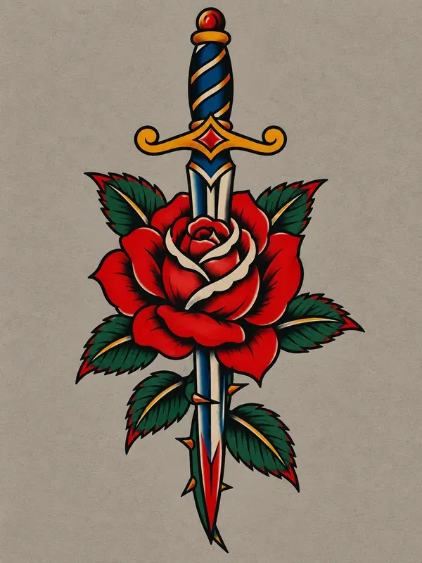 Classic Sailor Jerry Tattoo Flash Sheets