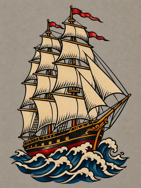 Classic Sailor Jerry Tattoo Flash Sheets