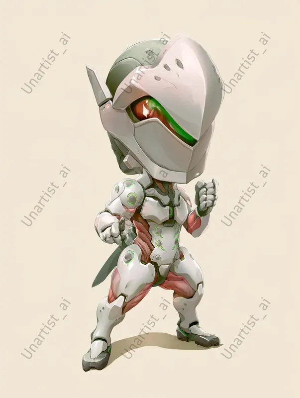 Overwatch Chibi Character Designs