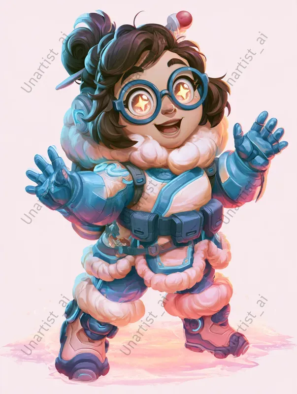 Overwatch Chibi Character Designs