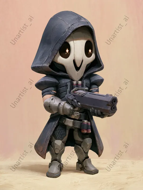 Overwatch Chibi Character Designs