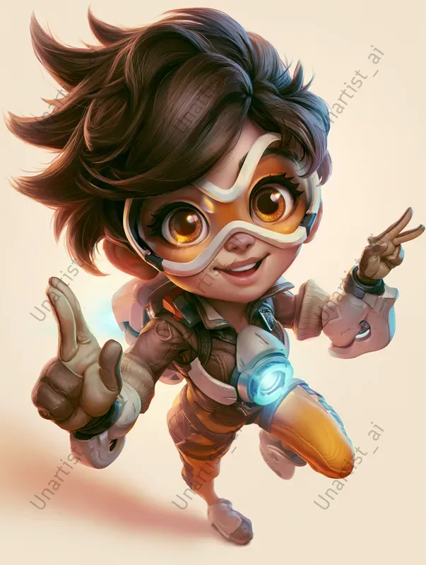 Overwatch Chibi Character Designs