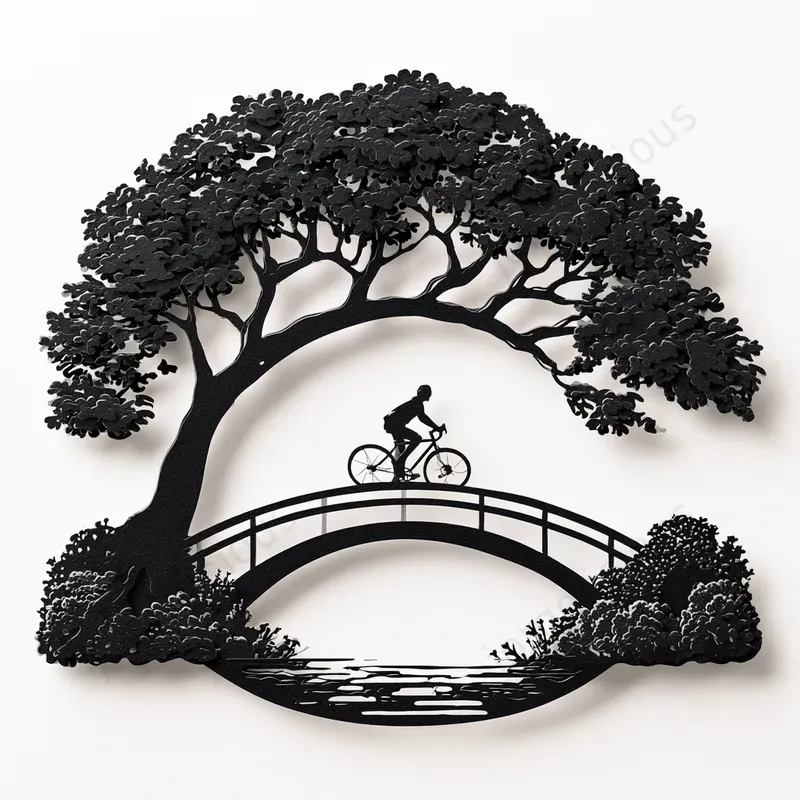 Papercut Silhouette Illustrations
