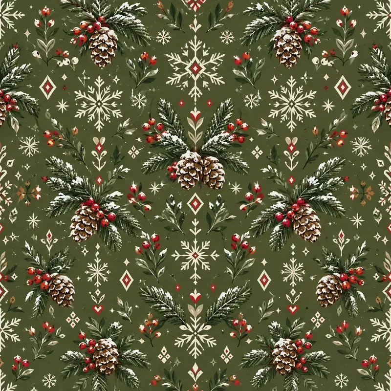 Nordic Christmas Patterns